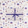 Fathers Day Gift Wrap Wrapping Paper with Ribbon and Stickers,