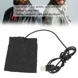 Electric USB Heated Pad, DIY Cloth Heater Pad USB Interface Hot Compress Relieve Pain Multifunctional Electric Heating Pad