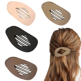 4PCS Duckbill Hair Clips,Simple Elegant Duckbill Hair Clip for Women, Strong No-Slip Grip Flat Hair Clips for Thick Hair,Duckbills Flat Hairs Clips For Women & Girls
