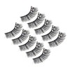 VICASKY 5pairs Individual False Lashes for Women for Dance and