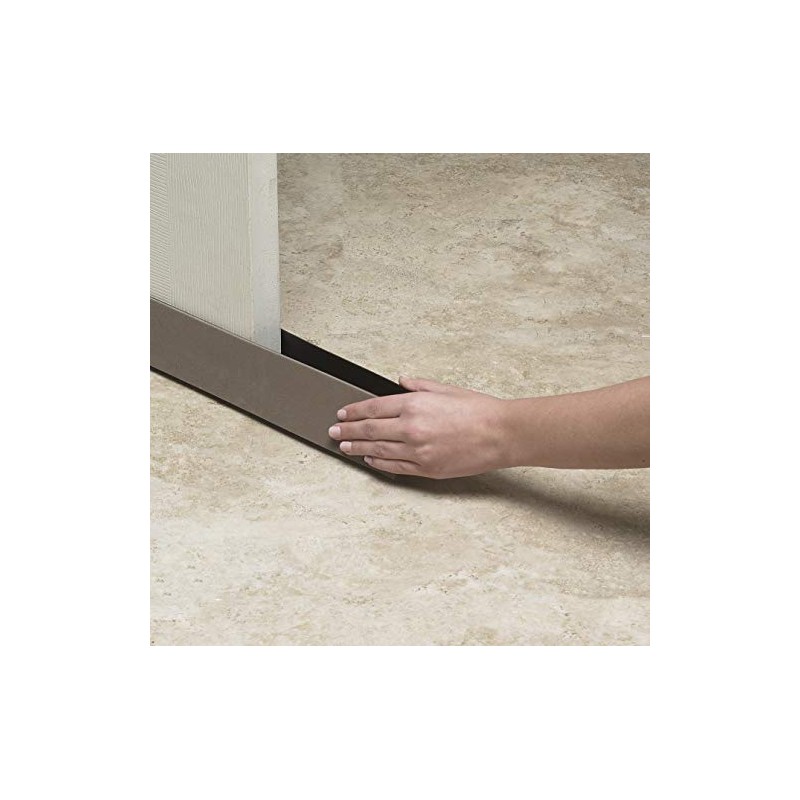 Frost King Thermoplastic Door Bottoms, 1-3/4"x36" Long, Brown, Slide-on Door