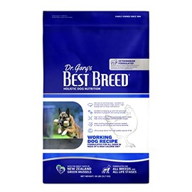 Best Breed Dr. Gary's Working Dog Diet Made in USA [Natural High Calorie Dry Dog Food] - 28lbs, Dark Brown (7-22301-88075-3), 28 lbs.