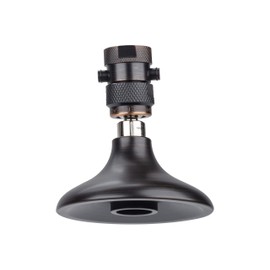 High Sierra Showerheads® - ‘Half Dome’ Solid Metal 2.0 GPM High Efficiency, High-Flow Shower Head with Pressure and Flow Control Valve - Oil Rubbed Bronze