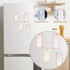 Magnetic Notebook, Shopping List Magnetic, Pack of 6 Magnetic Notepads,