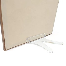 Acrylic Easelback Wall Mounted Framing Hardware for Picture - 1 Pack