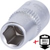 KS-Tools 917.1407-E 1/4 Hexagonal Socket, 7 mm