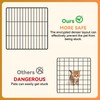 VISCOO Cat Cage, 4-Tier DIY Cat Enclosures Catio, Cat Playpen