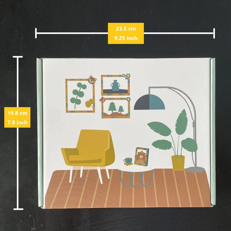 Creative colorful DIY Building Block 6‘’ Single Photo Frame -