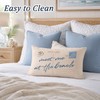 Coastal Pillow Cover 12x20, Beach House Decor，Coastal Room Decor,