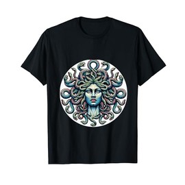 Snake Head Costume Medusa Ancient Greek T-Shirt