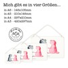 Mr. & Mrs. Panda A4 wooden sign, decorative sign Axolotl