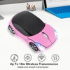Wireless Car Gaming Mouse, 2.4G Wireless Bluetooth Optical Mouse with