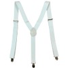 KASSAI Y-Shaped Suspenders, Width 1.0 inches (25 mm), 3 Clips,