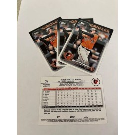 2024 Topps Adley Rutschman #35 Baltimore Orioles "4-card lot "