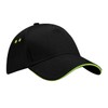 Beechfield B015c Ultimate 5 Panel Sandwich Peak Hat - Modern