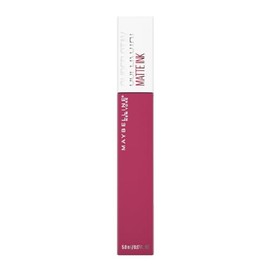 Maybelline Superstay Matte Ink, Labial Líquido Mate de Larga Duración, 16 Horas de Alta Pigmentación, No se Transfiere, Aplicador de Precisión, Tono 1