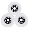 90mm x 52mm Pro Longboard Cruiser Wheels Flywheels (White)