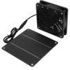 Solar Fan Effective Cooling Safety Protection Easily Install 3W 43.4CFM