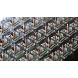 Gateron Lubed and Filmed Gateron KS-3 Milky Yellow Pro Linear Switches (110Ct)