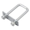 Lashing Brackets, Rectangular U-Brackets with Plate & Nuts, M10 Galvanised,