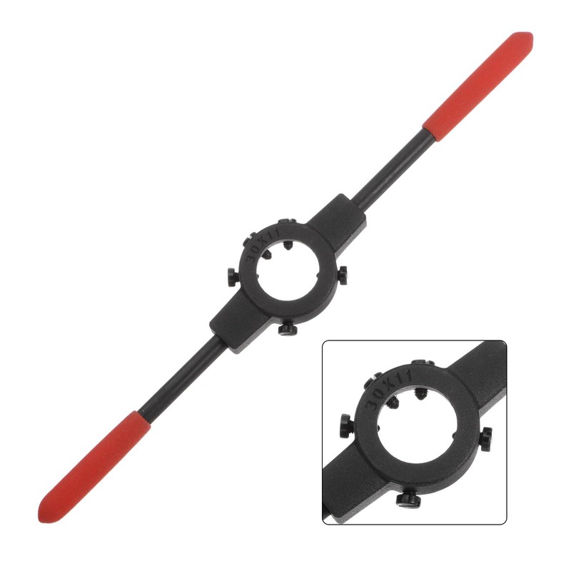 sourcing map Die Stock Handle Wrench, for Metric M10-M11 (Metric)