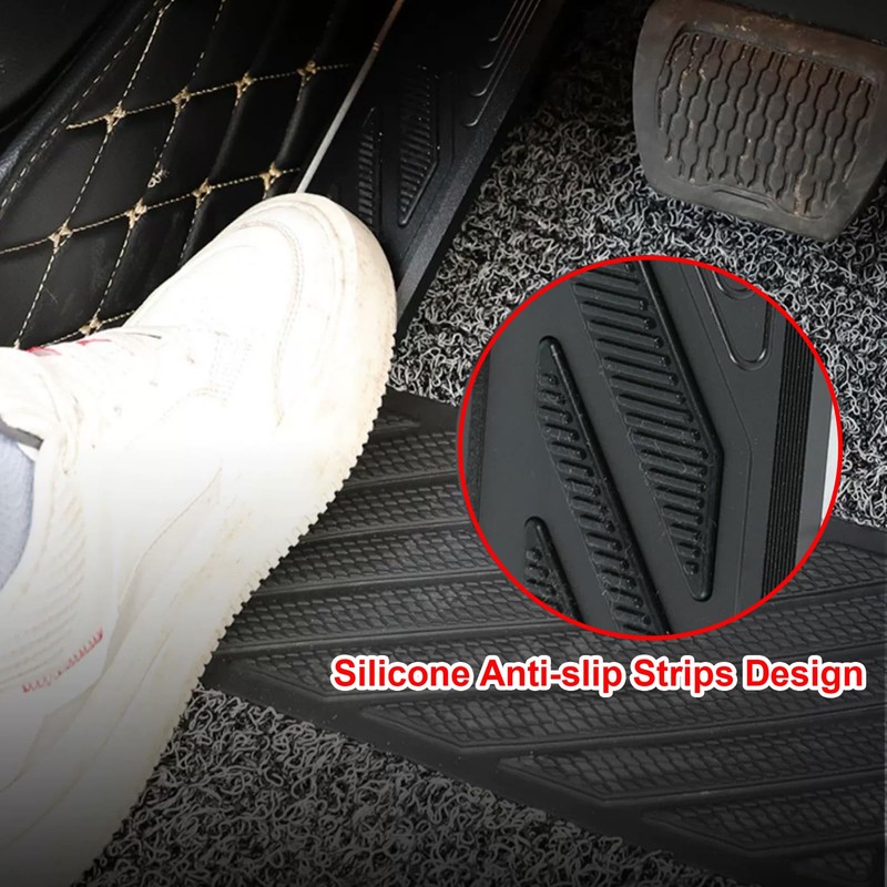 ETL INDUSTRIES Dead Pedal Left Foot Rest Pad for Jeep