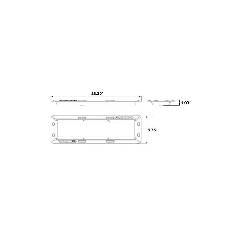 Optronics ILL11CCBP Opti-Brite LED Dome Light