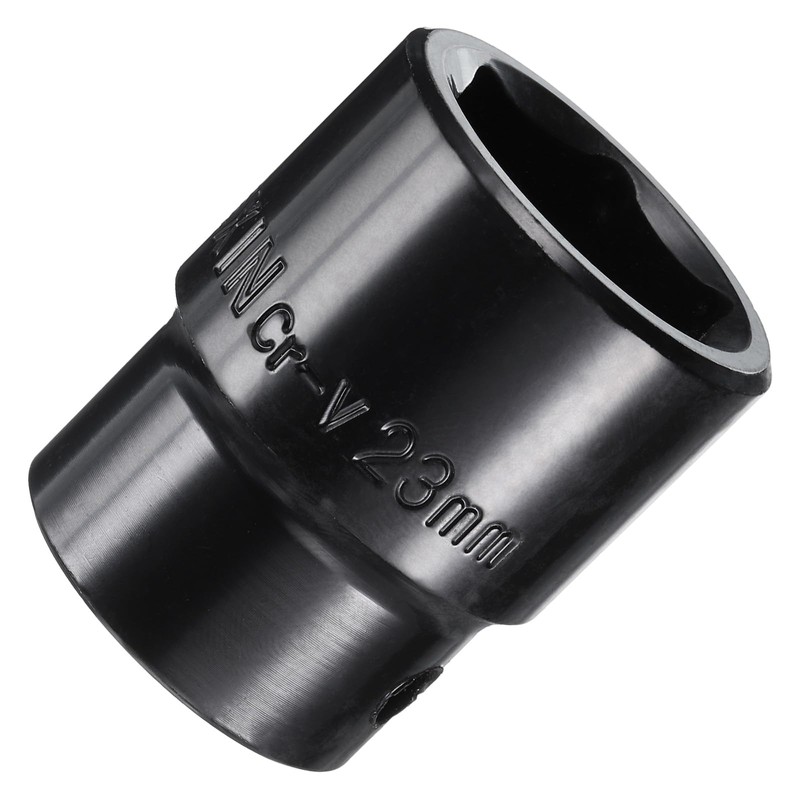 sourcing map 1/2" Drive 6 Point Pneumatic Socket 23mm Metric