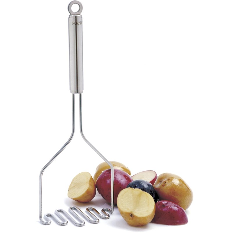 Norpro, Stainless Steel Krona Potato Masher, 1 EA