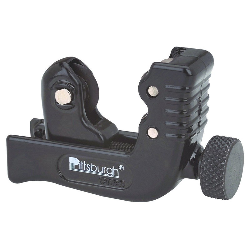 1/8 to 1-1/8 inch Mini Tubing Cutter with Retractable Deburring