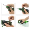 Multifunctional Hand Crank Drill Knife Sharpener Glass Cutter ABS Tool