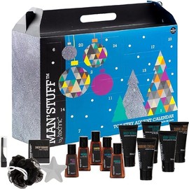Man'Stuff Mens Advent Calendar 2023-24 Day Grooming & Toiletries Mens Gifts Christmas Countdown Calendar 2023. Advent Calendar for Christmas Gifts, Stocking Fillers for Boys