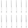NEIKO 00325A Wire Brush Drill Attachments with 1/4-Inch Hex Shank,