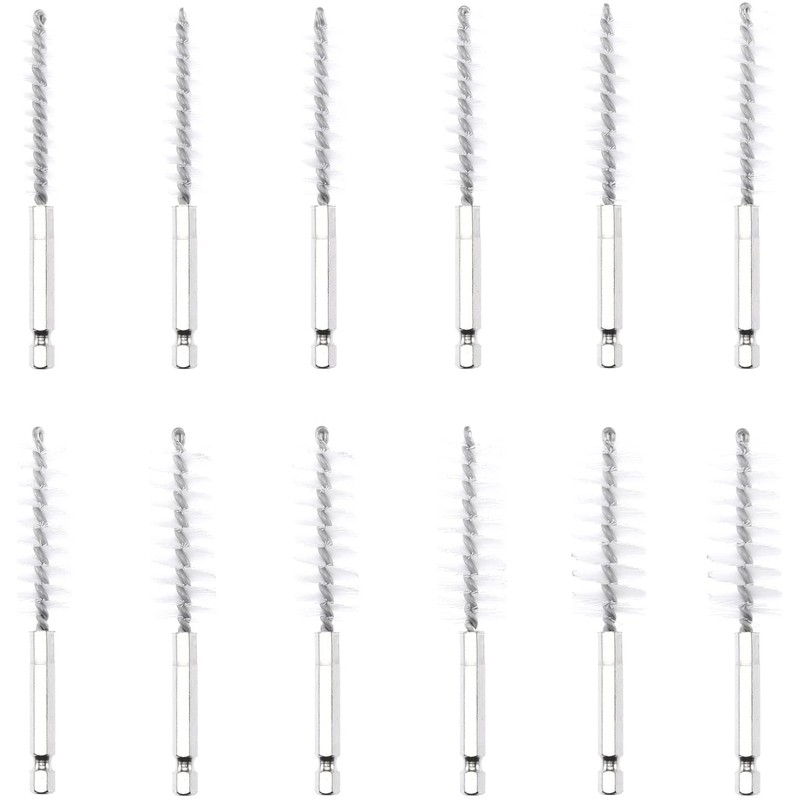 NEIKO 00325A Wire Brush Drill Attachments with 1/4-Inch Hex Shank,