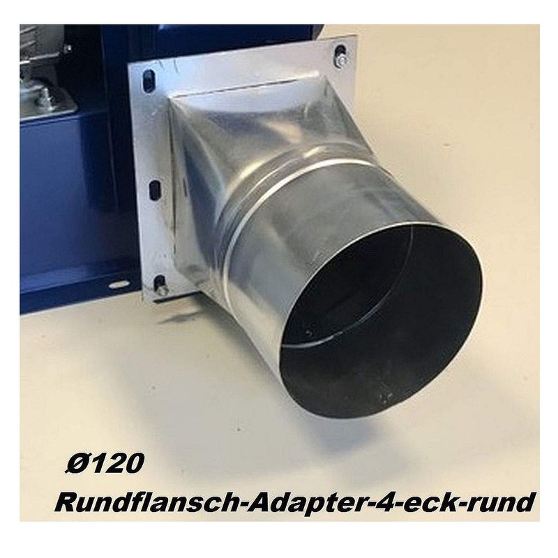 4 Corner/Flange 120 mm Diameter Adapter Tube Connector Pipe Fitting