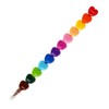 LEGAMI - 12 Stackable Colouring Pencils, 12 Colouring Pencils for
