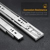 22 Inches Drawer Slides - 2 Pairs Soft Close Drawer