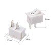 uxcell SPST 2 Position On/Off 2Pin Boat Rocker Switch Toggle