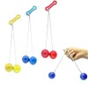 HVZUM 3 Pairs Clacker Ball,Ladder Balls, Toss Game Balls, Children's