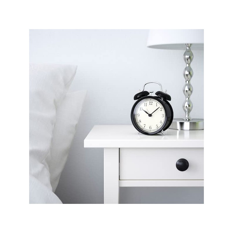 Ikea Alarm Clock, Black