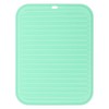 uxcell Silicone Dish Drying Mat, 9" x 12" Silicone Trivets