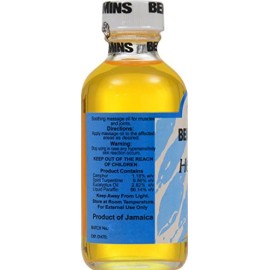 Benjamins Benjamin Healing Oil 2oz Body Lubricant for Muscular Aches and Pains