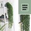 3 Pcs String of Pearls Plant Artificial Hanging Succulents Plants