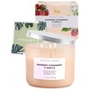 Raspberry Strawberry Vanilla 3-Wick Scented Soy Candle 15.8 oz |