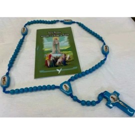Rosario y Libro Dedicado a la Virgen de Fatima-Rosario