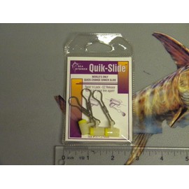 Sea Striker Quik-Slide | Quick Change Sinker Slides with Twist n’ Lock with #14 Link