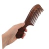 minkissy Hair Comb: 20cm Wooden Haircomb For Women - Long