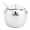 Stainless Steel Sugar Jar Seasoning Jar Spice Container with Lid