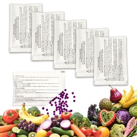 xcivi 5-Pack Produce Saver Refills Compatible with Frigidaire Pure Air Produce Keeper FRPAPKRF2PK FRPAPKRF, Fits Crisp Seal Fresh System Crisper Drawers, Refrigerator Produce Preserver Replacements