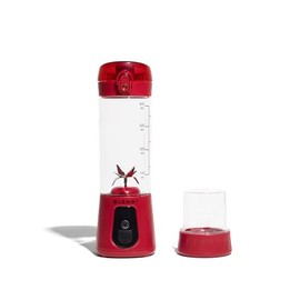 BLENDi Pro+ Portable Blender (17.5oz, Red) – Powerful 120W Motor, USB Rechargeable, Cordless Personal Blender Smoothies & Protein Shakes – BPA-Free, Compact & Travel-Friendly